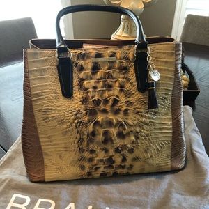 Beautiful Large Brahmin Authentic Ladies Handbag